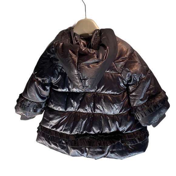 MONNALISA**Silver Baby Girl Coat**6 Mo. $435 - Picture 5 of 6